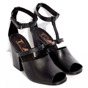 TBA LEATHER KINNEY HEELS